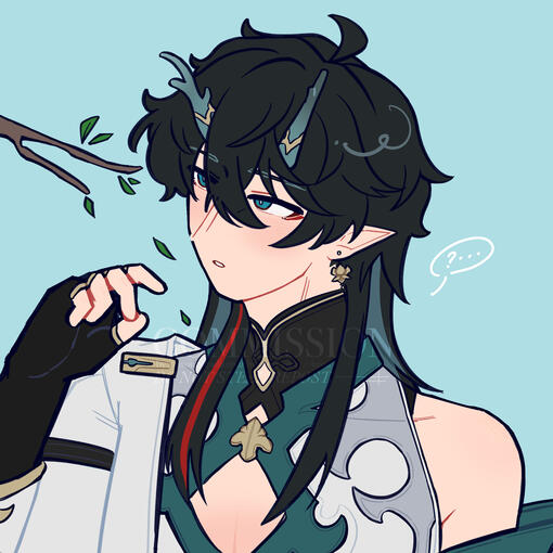 commission for @smoollpean on Instagram